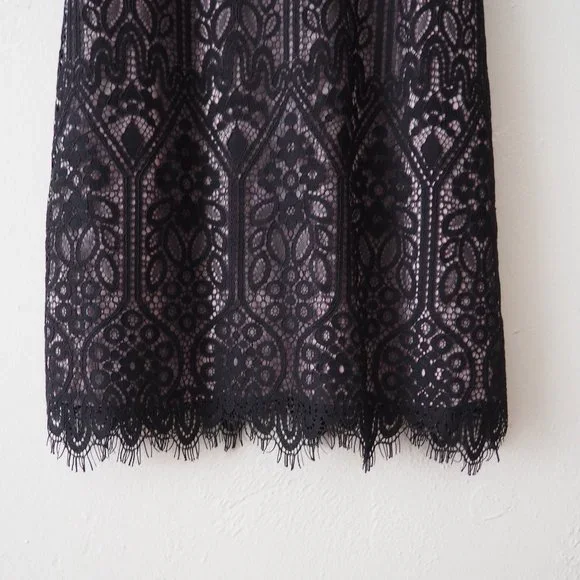 Ann Taylor LOFT Petites Sleeveless Lace Dress - Picture 2 of 5